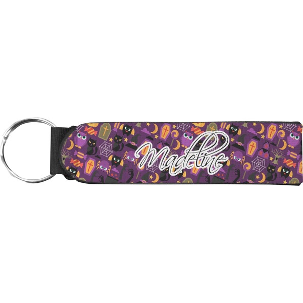 Custom Halloween Neoprene Keychain Fob (Personalized)