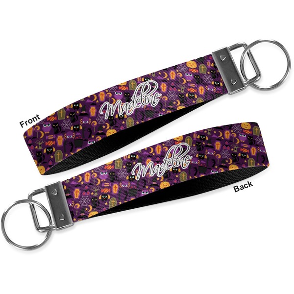Halloween Key-chain - Metal and Nylon - Front and Back