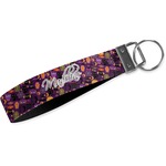 Halloween Webbing Keychain Fob - Large (Personalized)