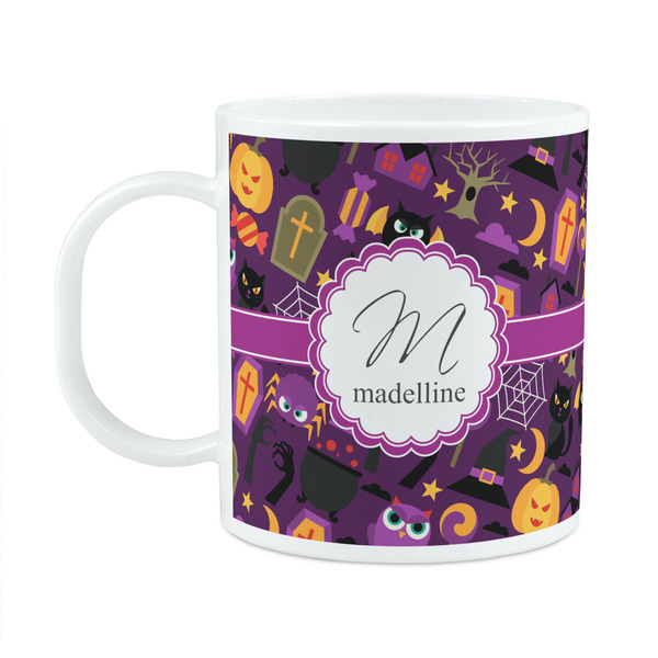 Custom Halloween Plastic Kids Mug (Personalized)
