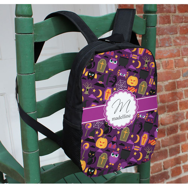 Halloween Kids Backpack - In Context