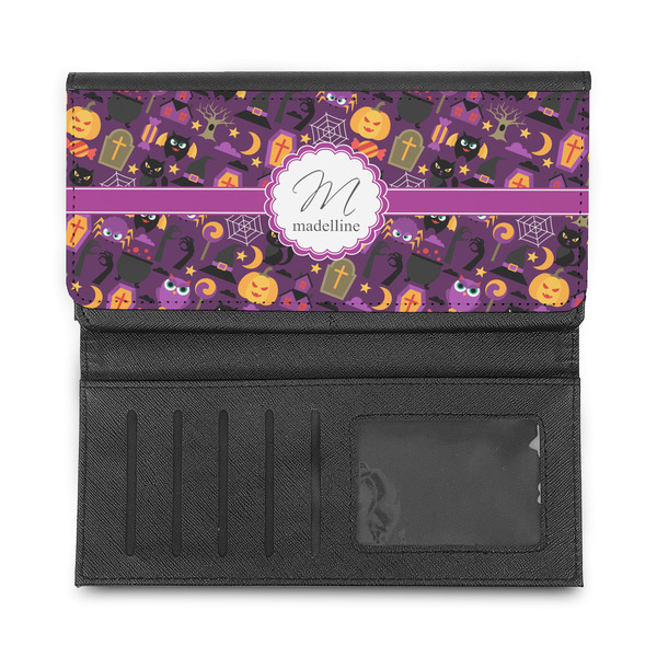 Halloween Ladies Wallet - Half Way Open