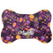 Halloween Bone Shaped Dog Food Mat (Large) (Personalized)