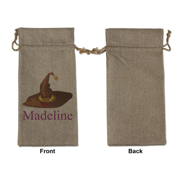 Halloween Large Burlap Gift Bags - Front Approval