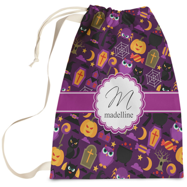Custom Halloween Laundry Bag - Large (Personalized)