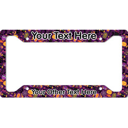 Halloween License Plate Frame (Personalized)