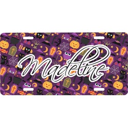 Halloween Front License Plate (Personalized)