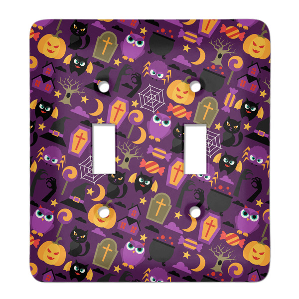 Custom Halloween Light Switch Cover (2 Toggle Plate)