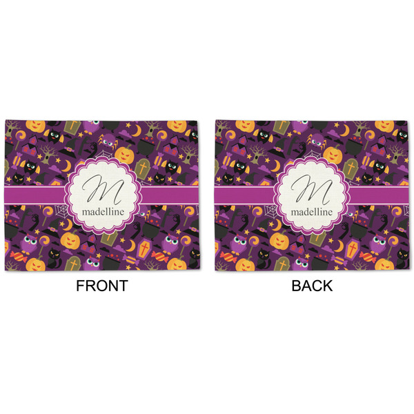 Halloween Linen Placemat - APPROVAL (double sided)