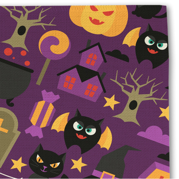 Halloween Linen Placemat - DETAIL