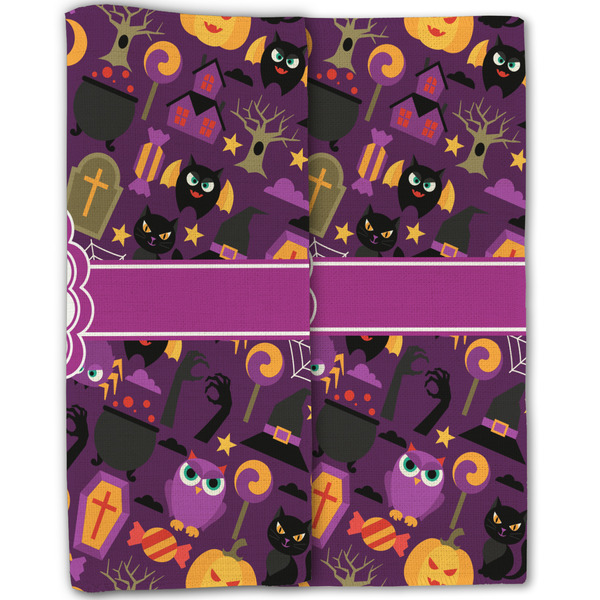 Halloween Linen Placemat - Folded Half (double sided)
