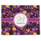 Halloween Single-Sided Linen Placemat - Single w/ Name and Initial