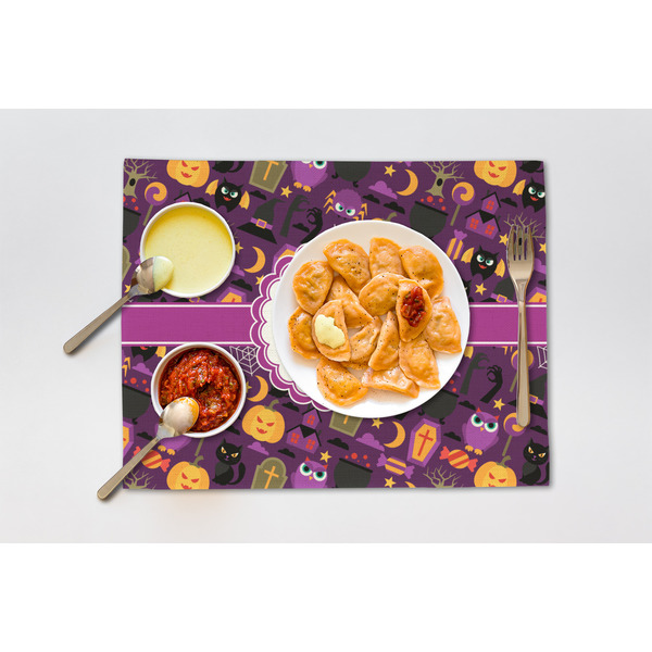 Halloween Linen Placemat - Lifestyle (single)