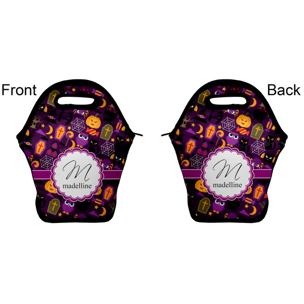 Halloween Lunch Bag - Front and Back