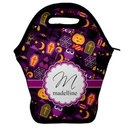 Halloween Lunch Bag w/ Name and Initial