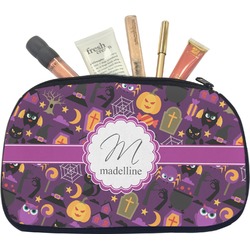 Halloween Makeup / Cosmetic Bag - Medium (Personalized)
