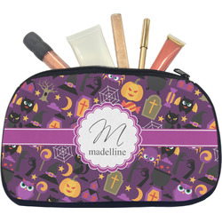 Halloween Makeup / Cosmetic Bag - Medium (Personalized)
