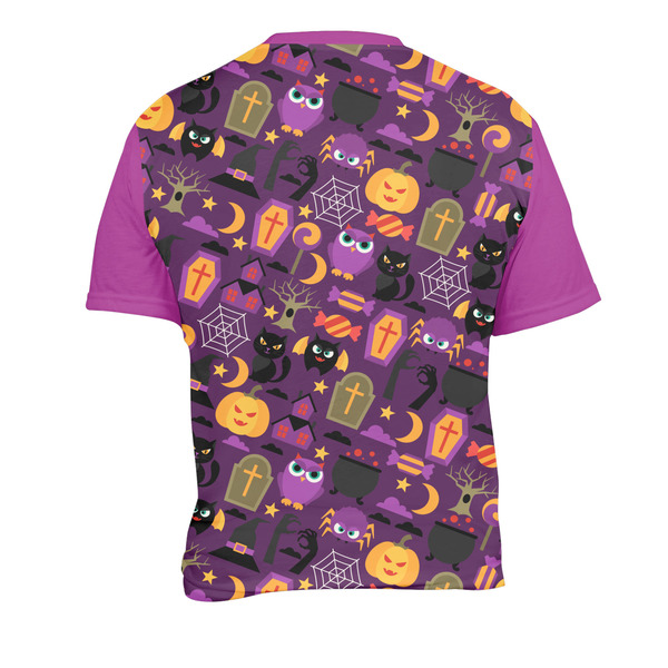 Halloween Men's Crew Neck T Shirt Medium - Back
