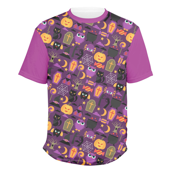 Custom Halloween Men's Crew T-Shirt - 2X Large