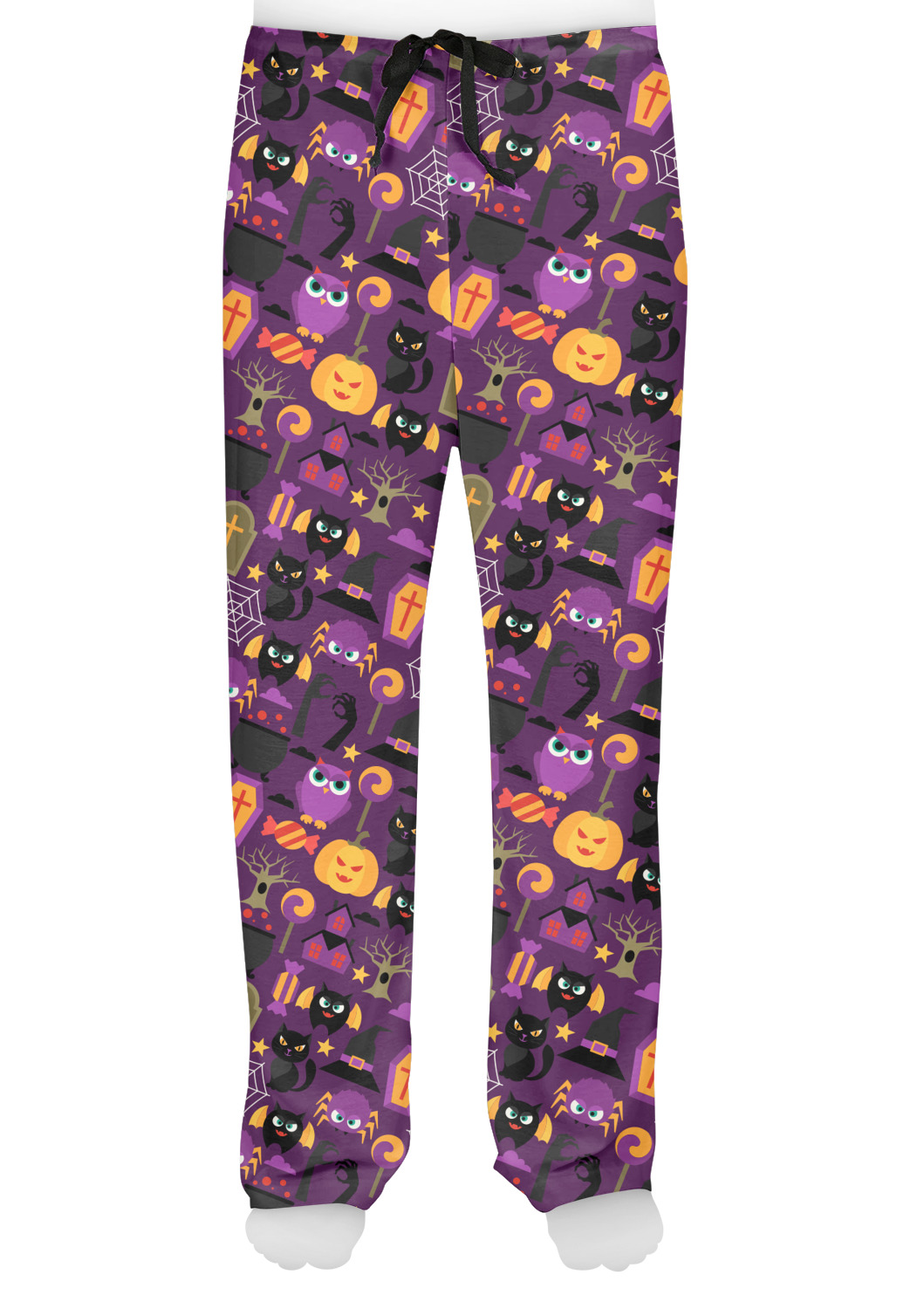 Halloween Mens Pajama Pants M (Personalized) YouCustomizeIt