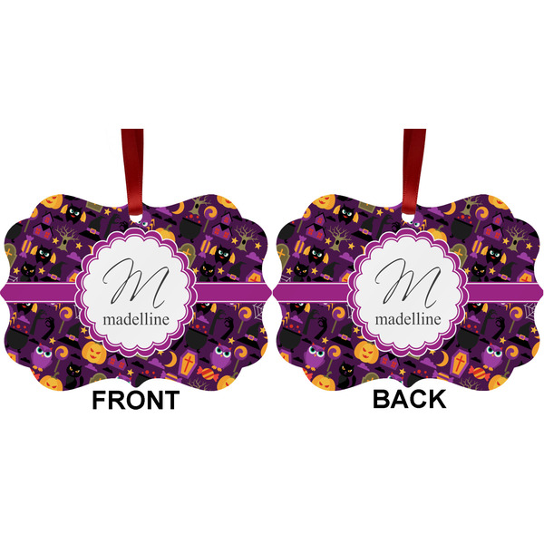 Halloween Metal Benilux Ornament - Front and Back (APPROVAL)