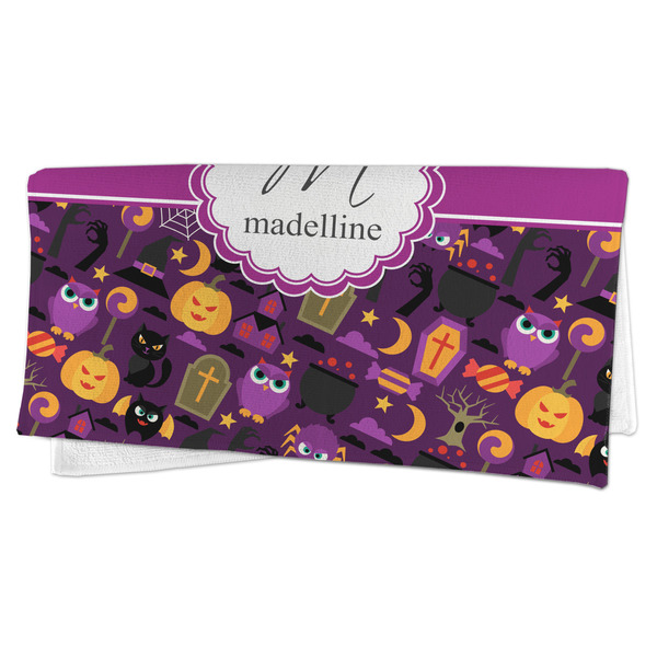 Halloween Microfiber Dish Rag - FOLDED (half)