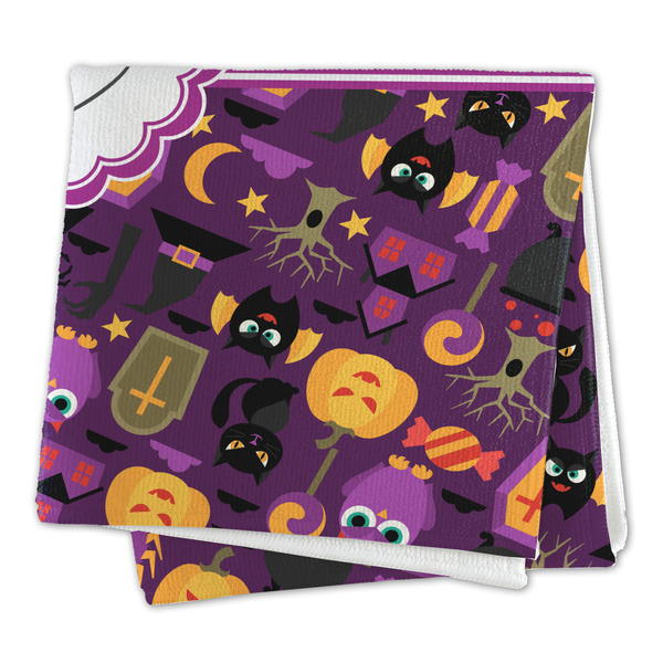 Halloween Microfiber Dish Rag - FOLDED (square)