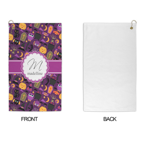 Halloween Microfiber Golf Towels - APPROVAL