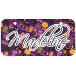 Halloween Mini/Bicycle License Plate (2 Holes) (Personalized)