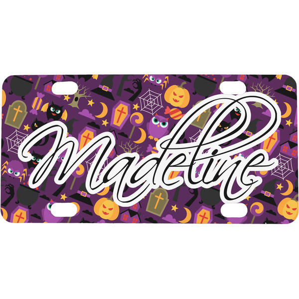 Custom Halloween Mini/Bicycle License Plate (Personalized)