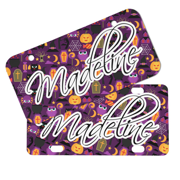 Halloween Mini License Plates - MAIN (4 and 2 Holes)
