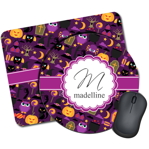 Custom Halloween Mouse Pad (Personalized)