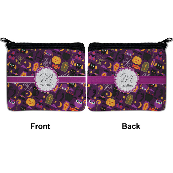 Halloween Neoprene Coin Purse - Front & Back (APPROVAL)