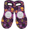 Halloween Neoprene Oven Mitts - Set of 2 w/ Name and Initial