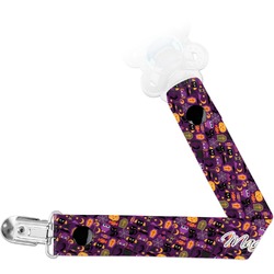 Halloween Pacifier Clip (Personalized)