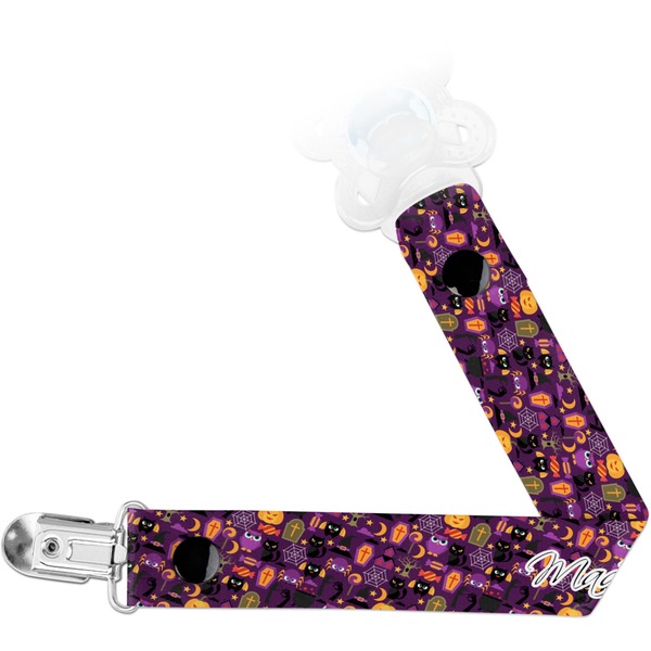 Custom Halloween Pacifier Clip (Personalized)