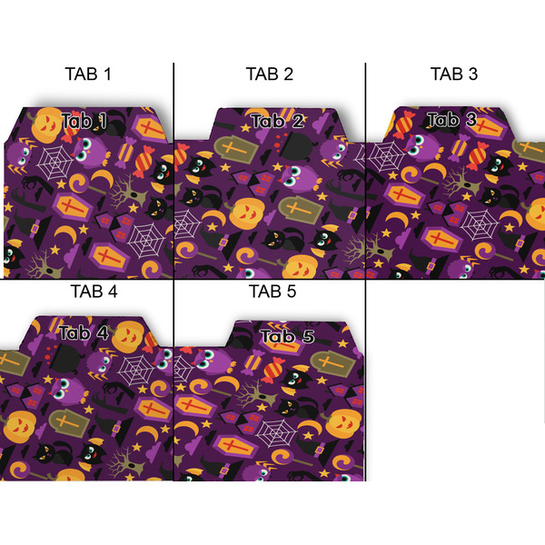 Halloween Page Dividers - Set of 5 - Approval