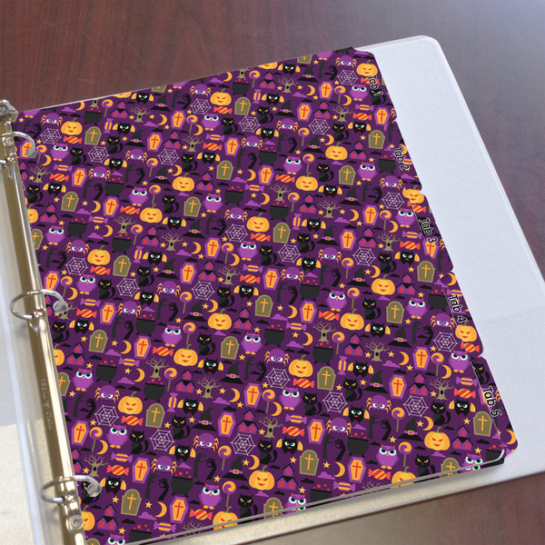Halloween Page Dividers - Set of 5 - In Context