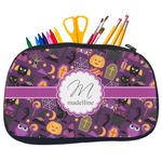 Halloween Neoprene Pencil Case - Medium w/ Name and Initial