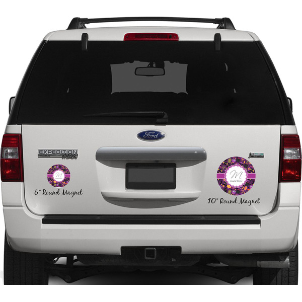 Halloween Personalized Car Magnets on Ford Explorer