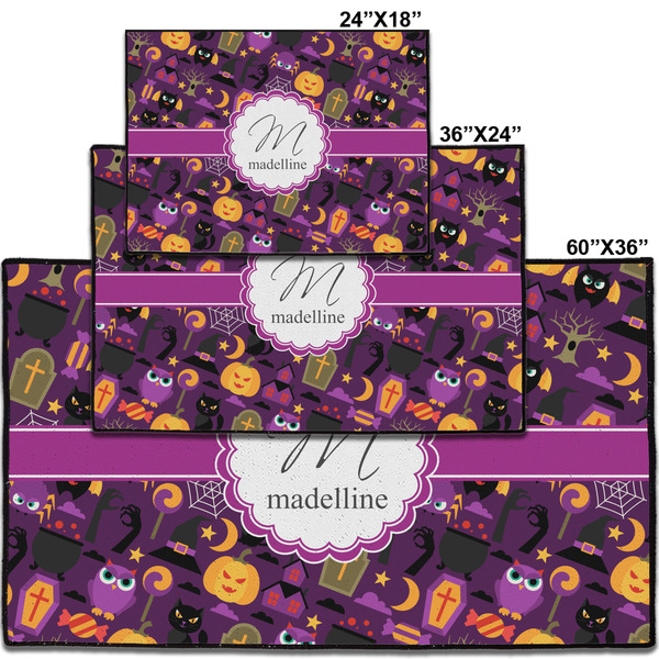 Halloween Personalized Door Mat - Group Parent IMF