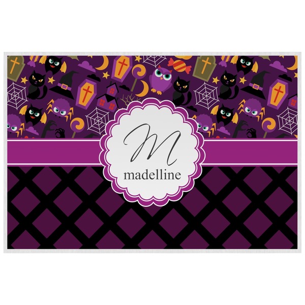 Halloween Personalized Placemat (Back)