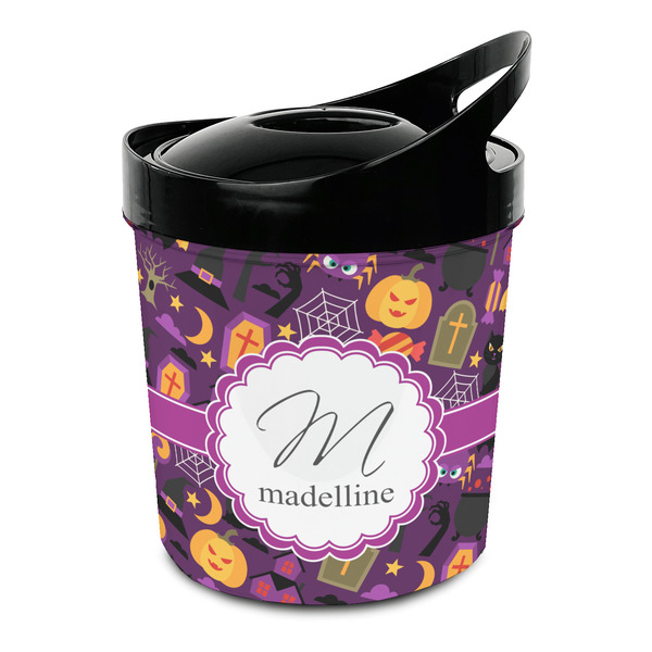 Custom Halloween Plastic Ice Bucket (Personalized)