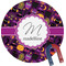 Halloween Round Fridge Magnet (Personalized)