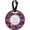 Halloween Personalized Round Luggage Tag