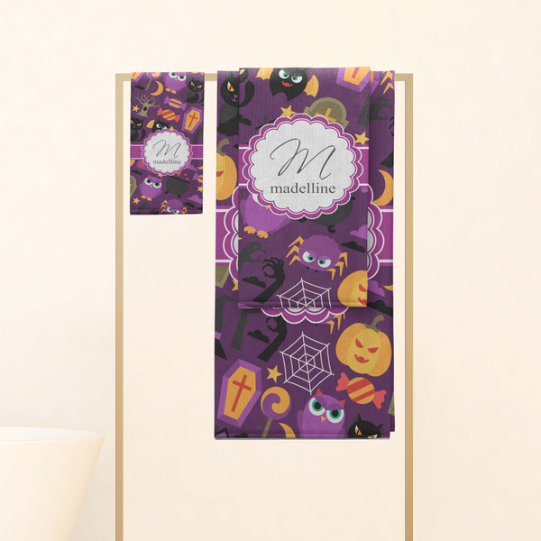Halloween Personalized Towel Set