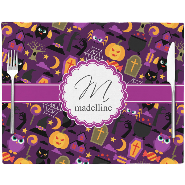Halloween Placemat with Props