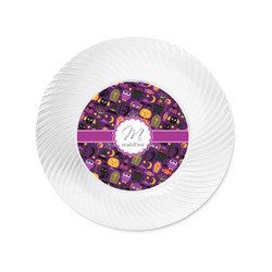 Halloween Plastic Party Appetizer & Dessert Plates - 6" (Personalized)