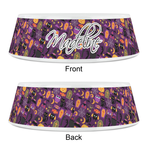 Halloween Plastic Pet Bowls - Small - APPROVAL