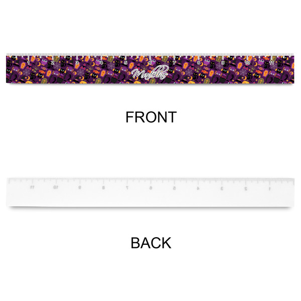 Halloween Plastic Ruler - 12" - APPROVAL
